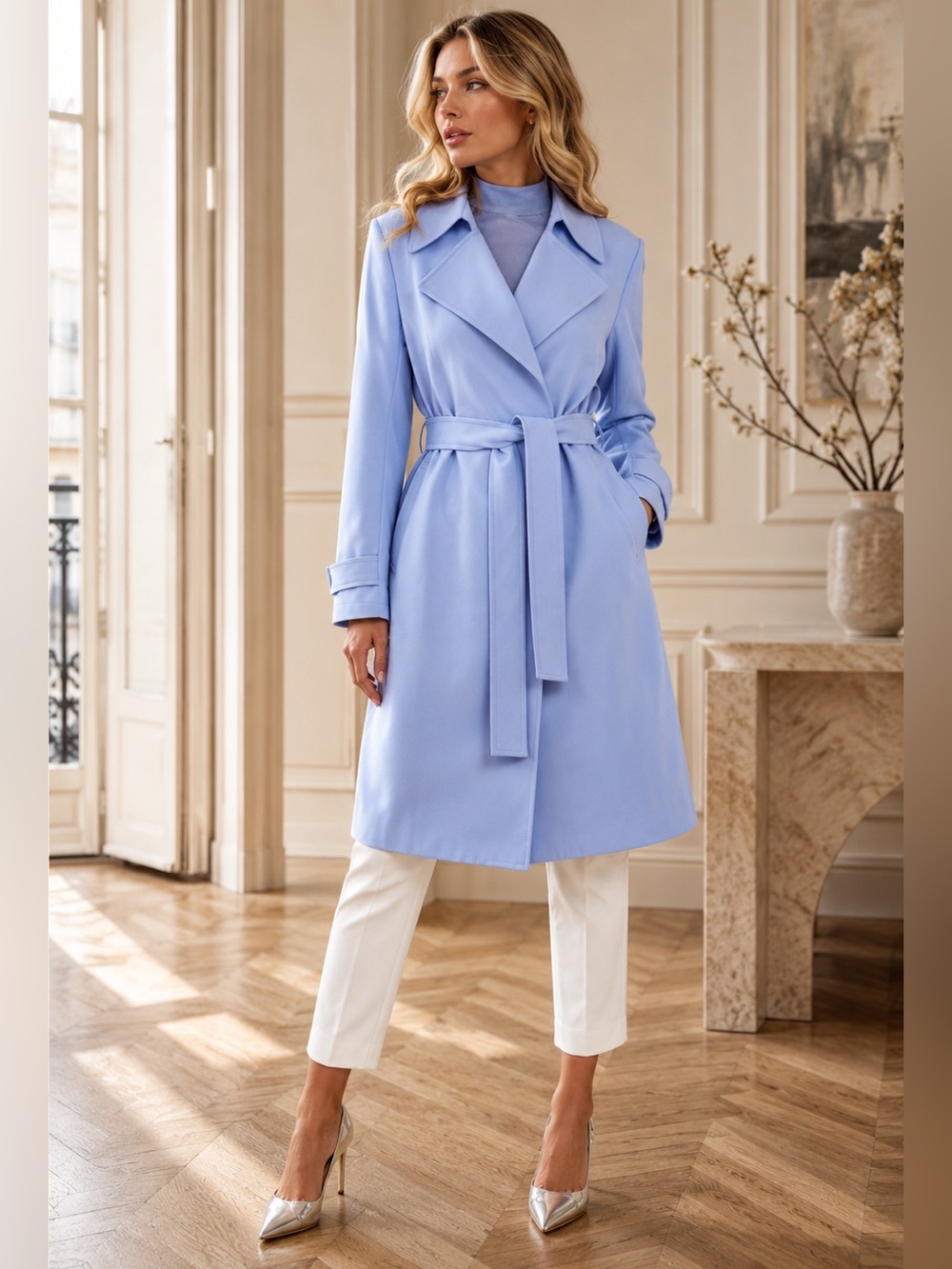 Theory Oaklane Admiral Coat